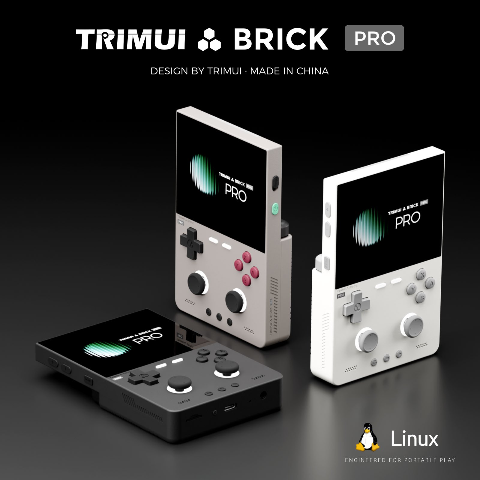 Gaming Console Under 5000 - TRIMUI BRICK PRO Przenośna konsola do