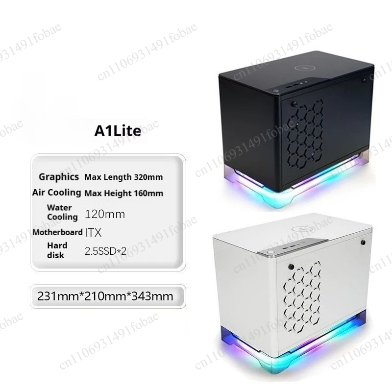 Gaming Console In - Obudowa A1 Lite Itx Mini, obsługuje